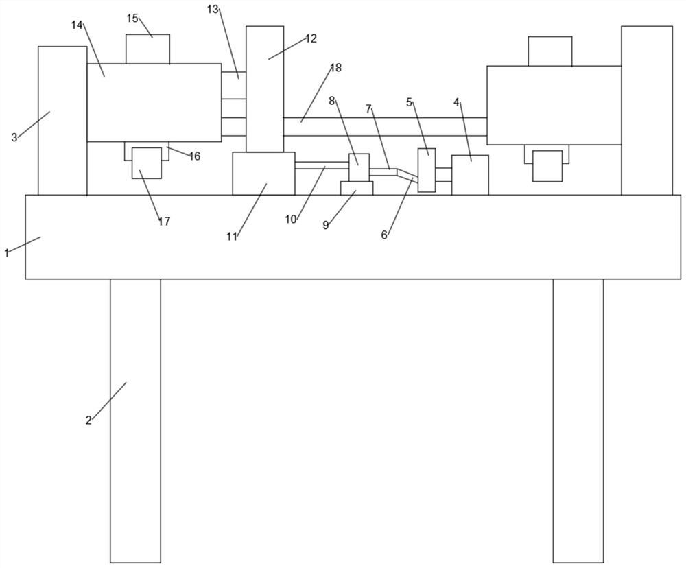 Steel plate grinding device