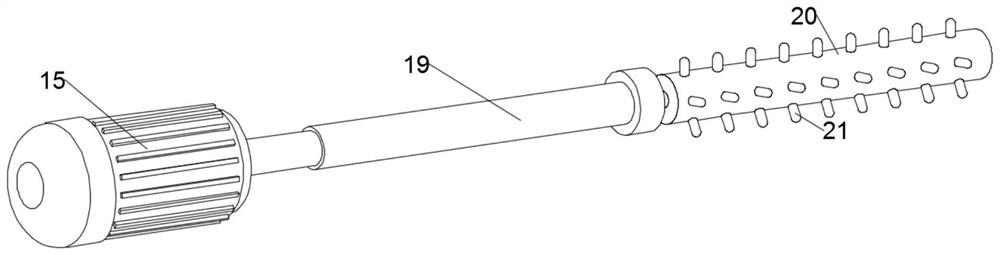 Steel plate grinding device