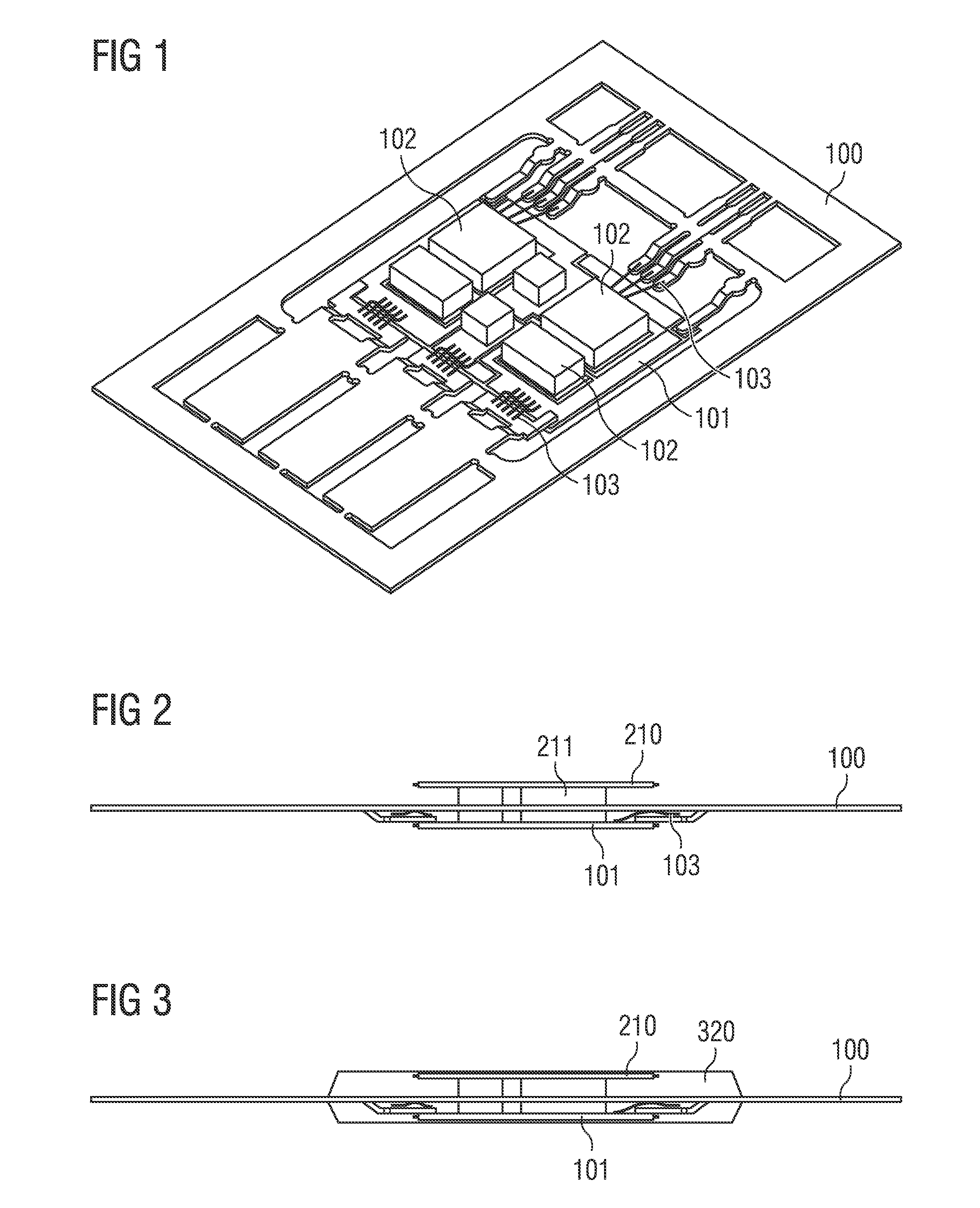 Power module comprising two substrates and method of manufacturing the same