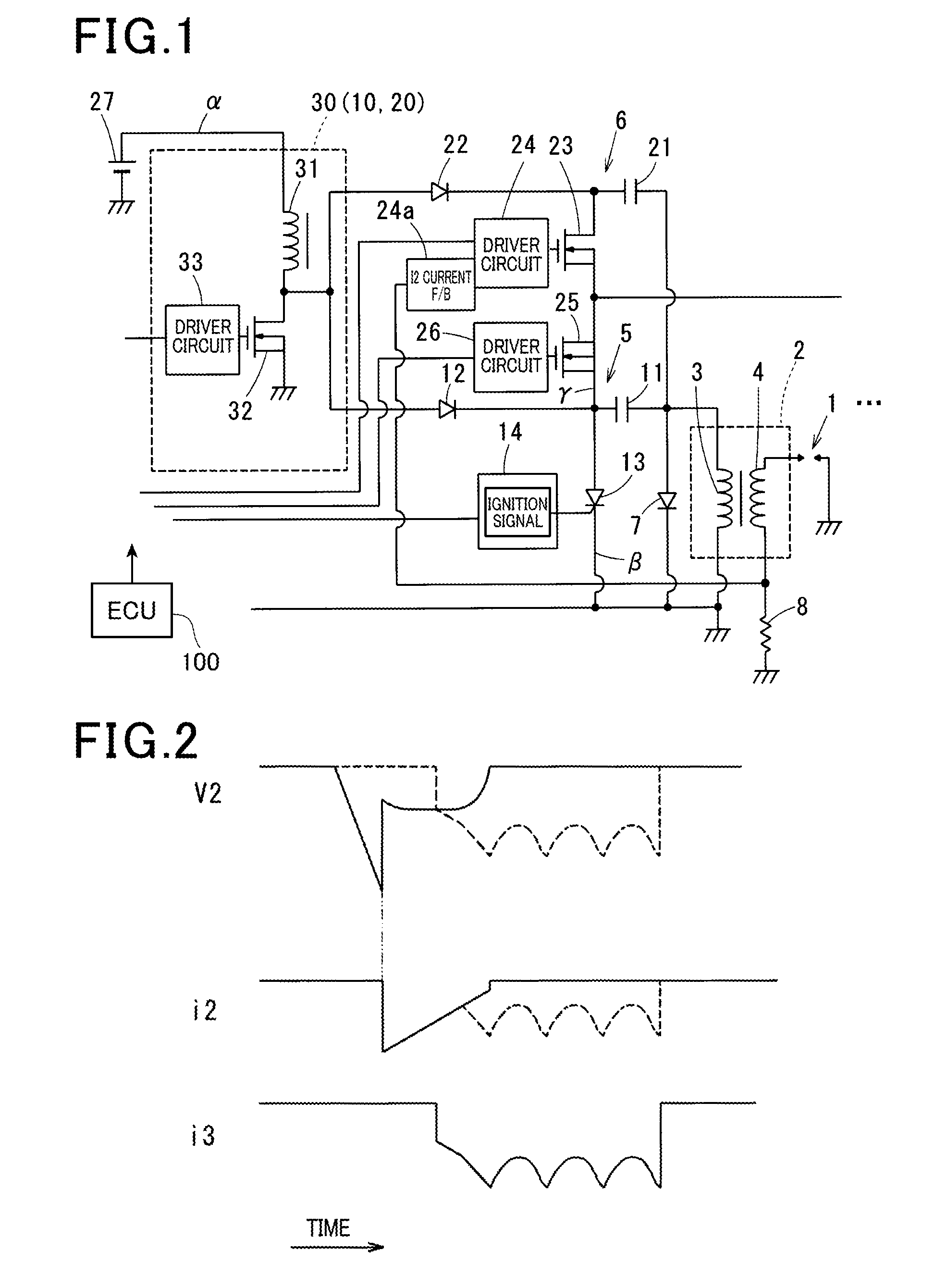 Ignition apparatus for an internal-combustion engine