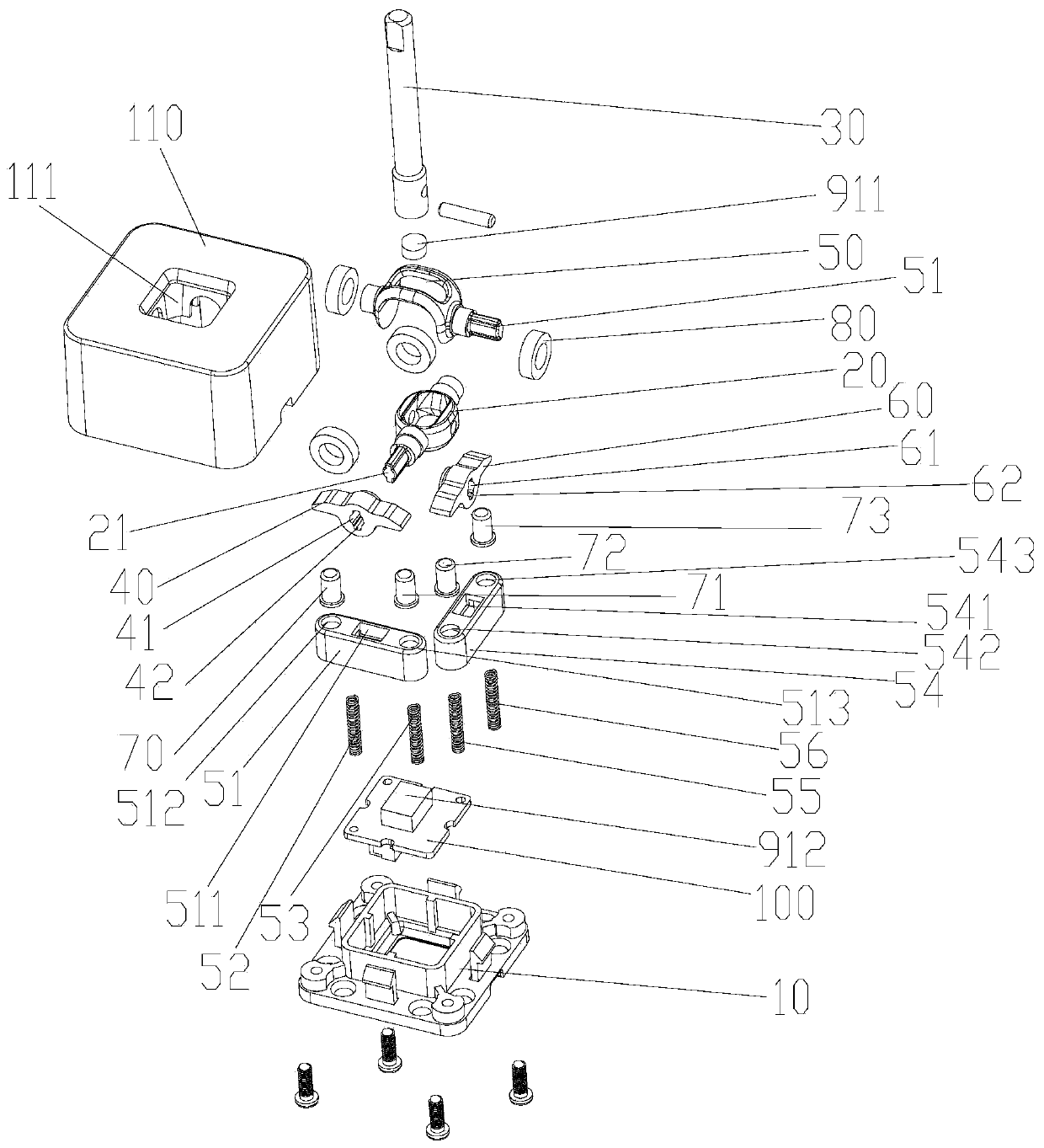 Rocker device and remote controller