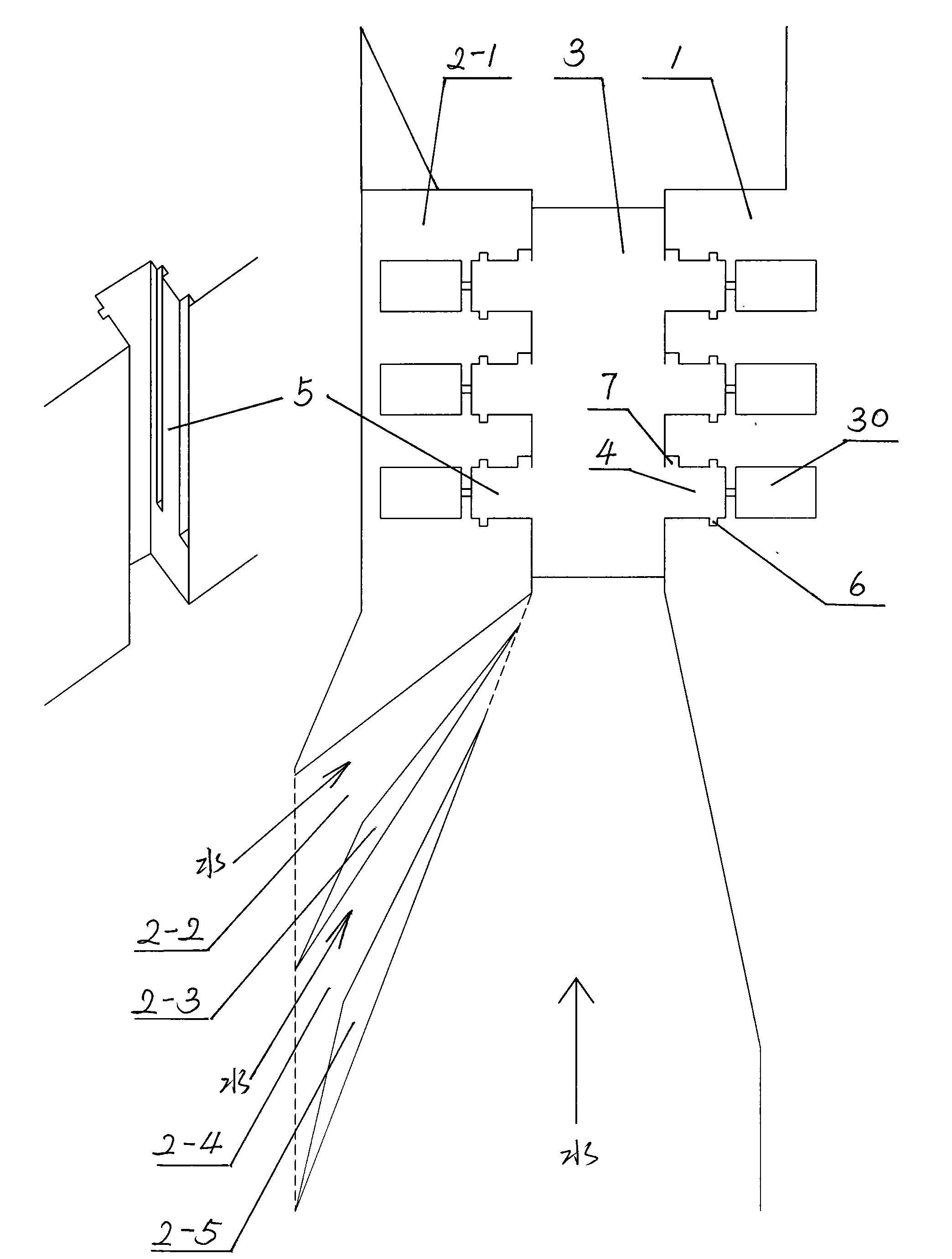 Floating hydraulic generator