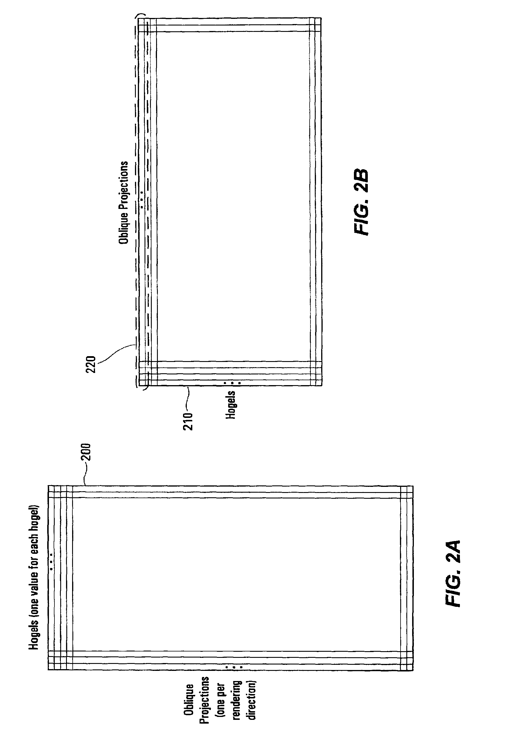 Efficient block transform including pre-processing and post processing for autostereoscopic displays