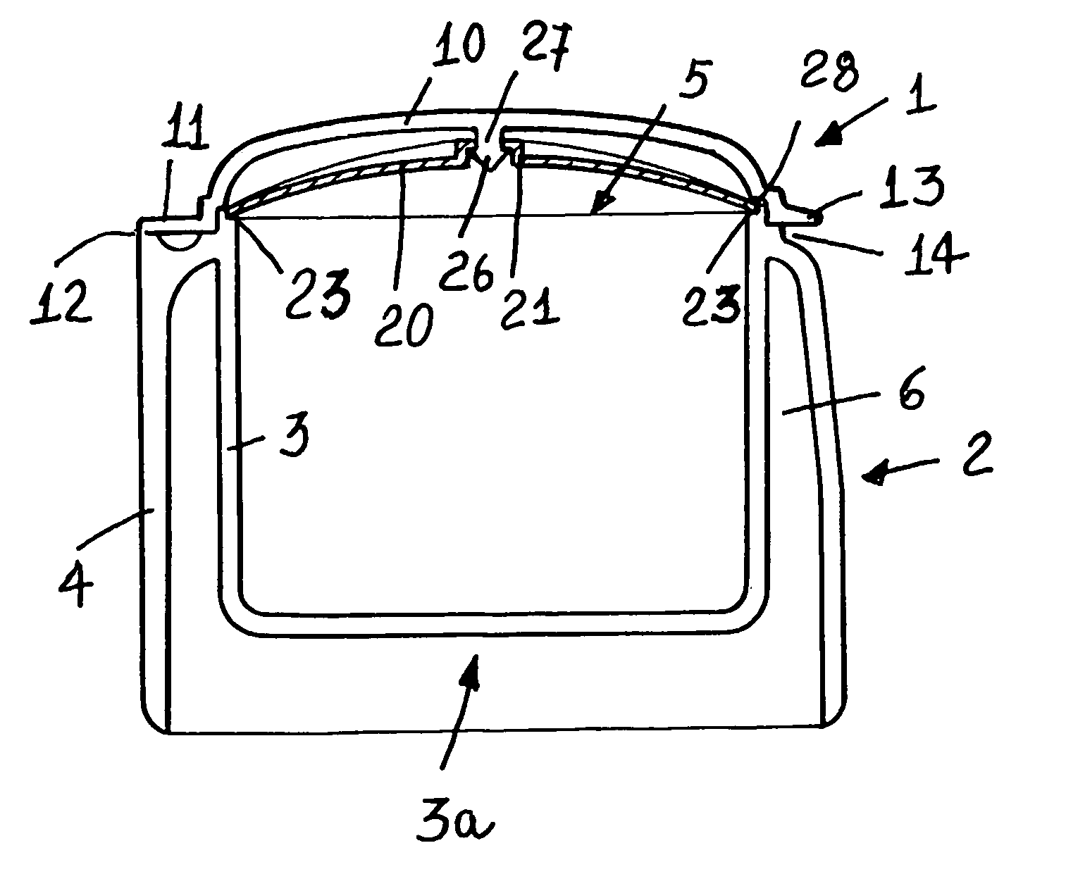 Jar for cosmetic and pharmaceutical creams