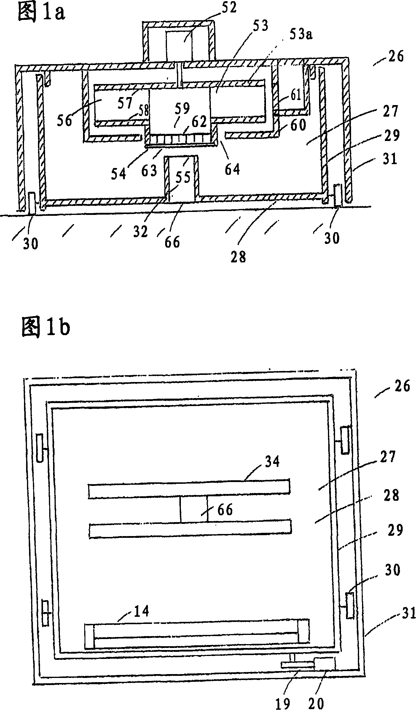 Cleaning and sterilizing apparatus combined with an ultra-violet lamp