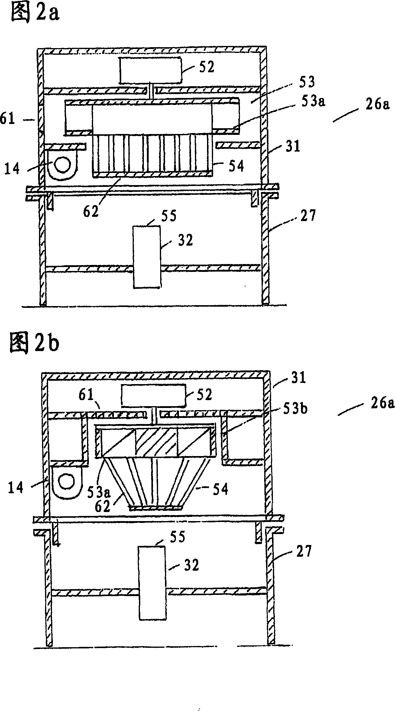 Cleaning and sterilizing apparatus combined with an ultra-violet lamp