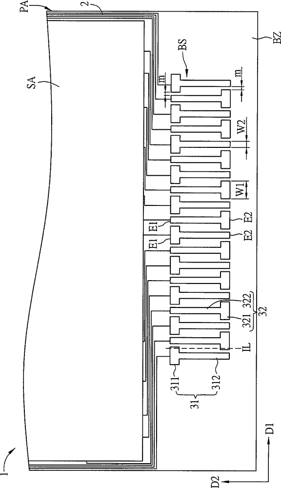 Touch panel and bonding structure thereof