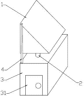 Monitoring alarm device and method for oil leakage of transformer