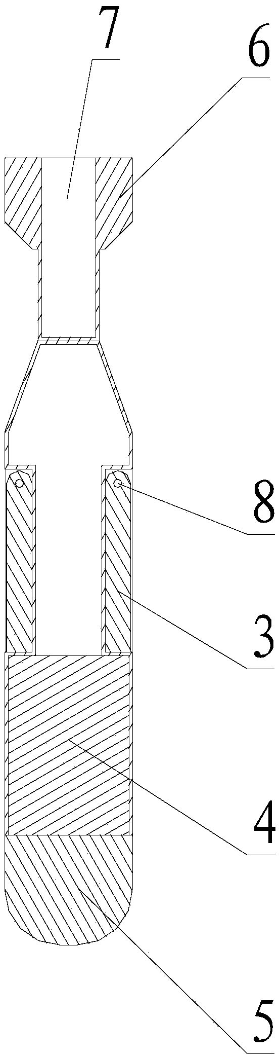 Projection-ype fire extinguishing bomb, fire extinguishing bomb emitter, and fire-fighting unmanned aerial vehicle