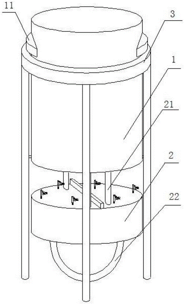 Quick heat exchange minitype thermal shock testing device