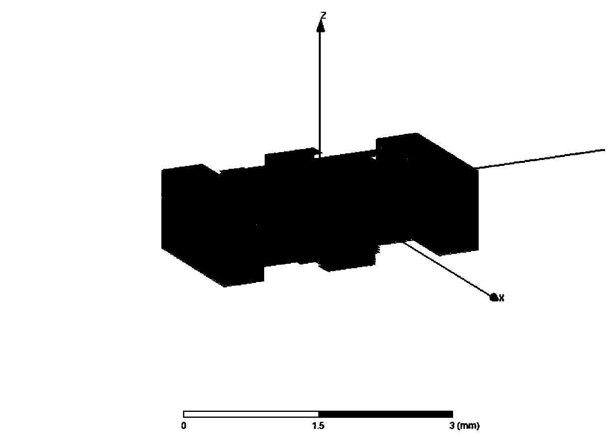 Preparation method of multilayer heterogeneous ceramic high temperature co-fired lc filter