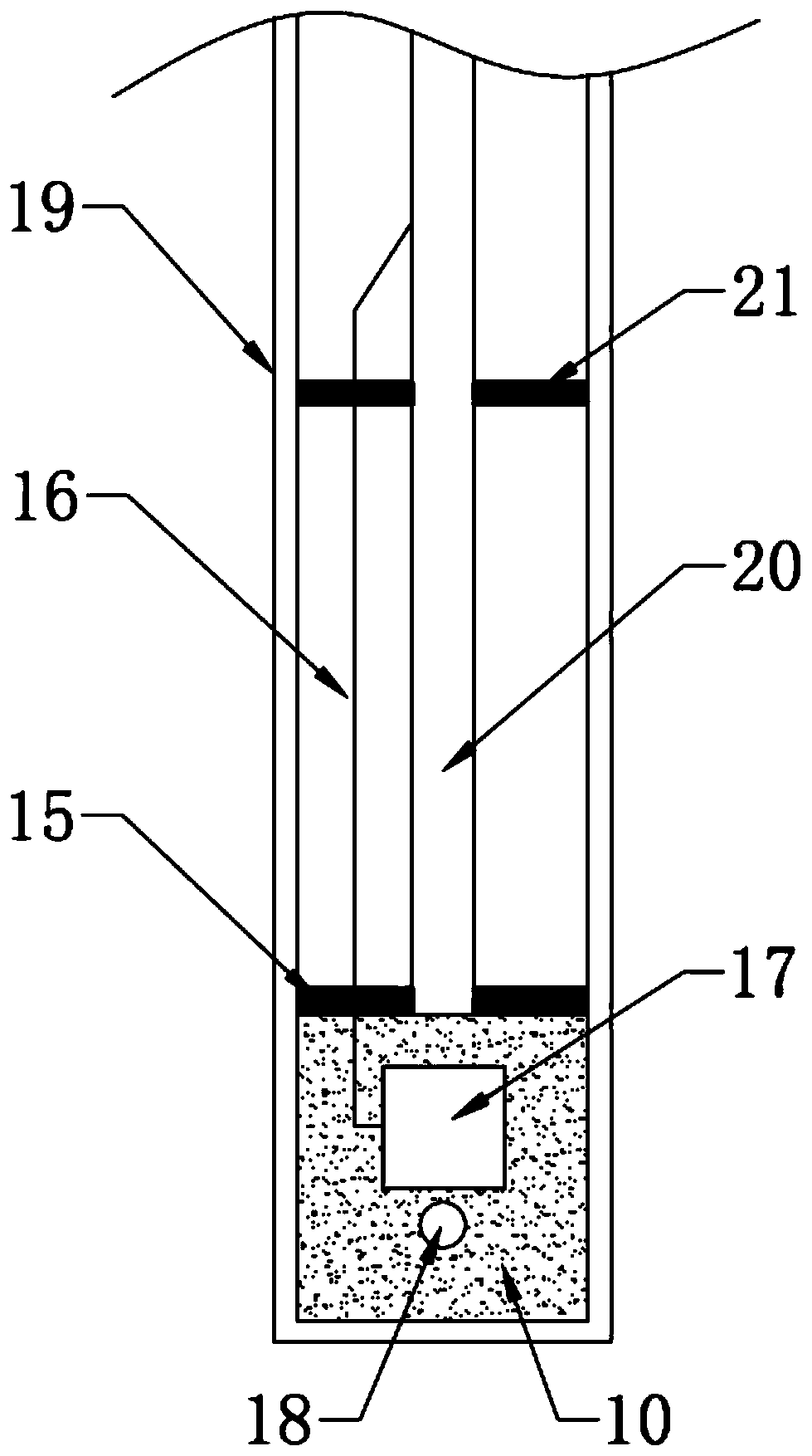 Anode chamber capable of greatly improving MC-DCFC power density, method and battery