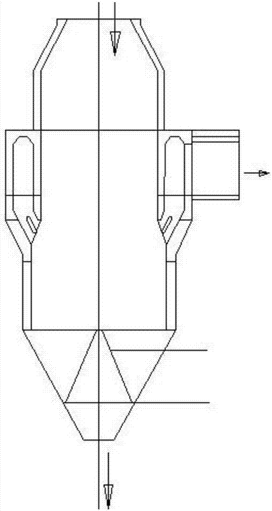 Refractory lining dual-chute of dry quenching furnace and technique method of building thereof