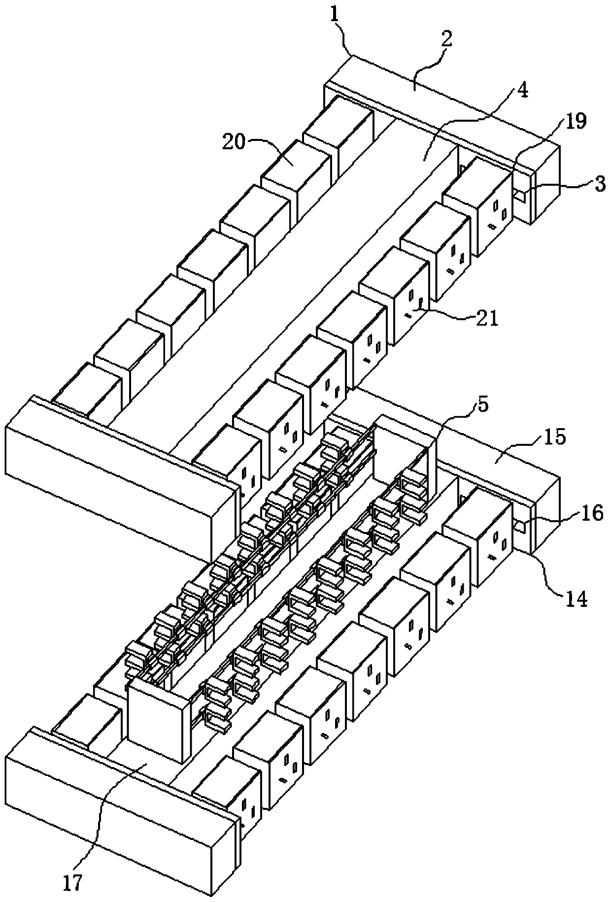 Intelligent extension socket of which each jack can be independently controlled through APP or voice