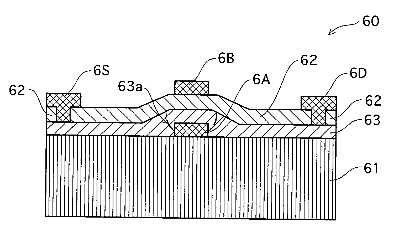 Variable resistance device made of a material which has an electric resistance value changing in accordance with an applied electric field and maintains the electric resistance value after being changed in a nonvolatile manner, and a semiconductor apparatus including the same