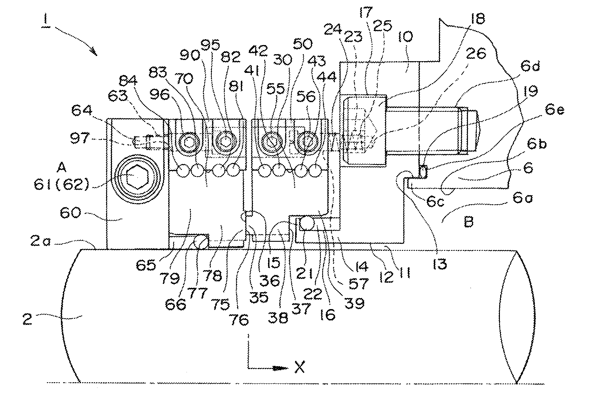 Mechanical seal device