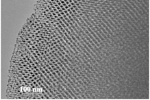 Method for synthesizing large-aperture mesoporous bimetallic oxide semiconductor gas-sensitive material