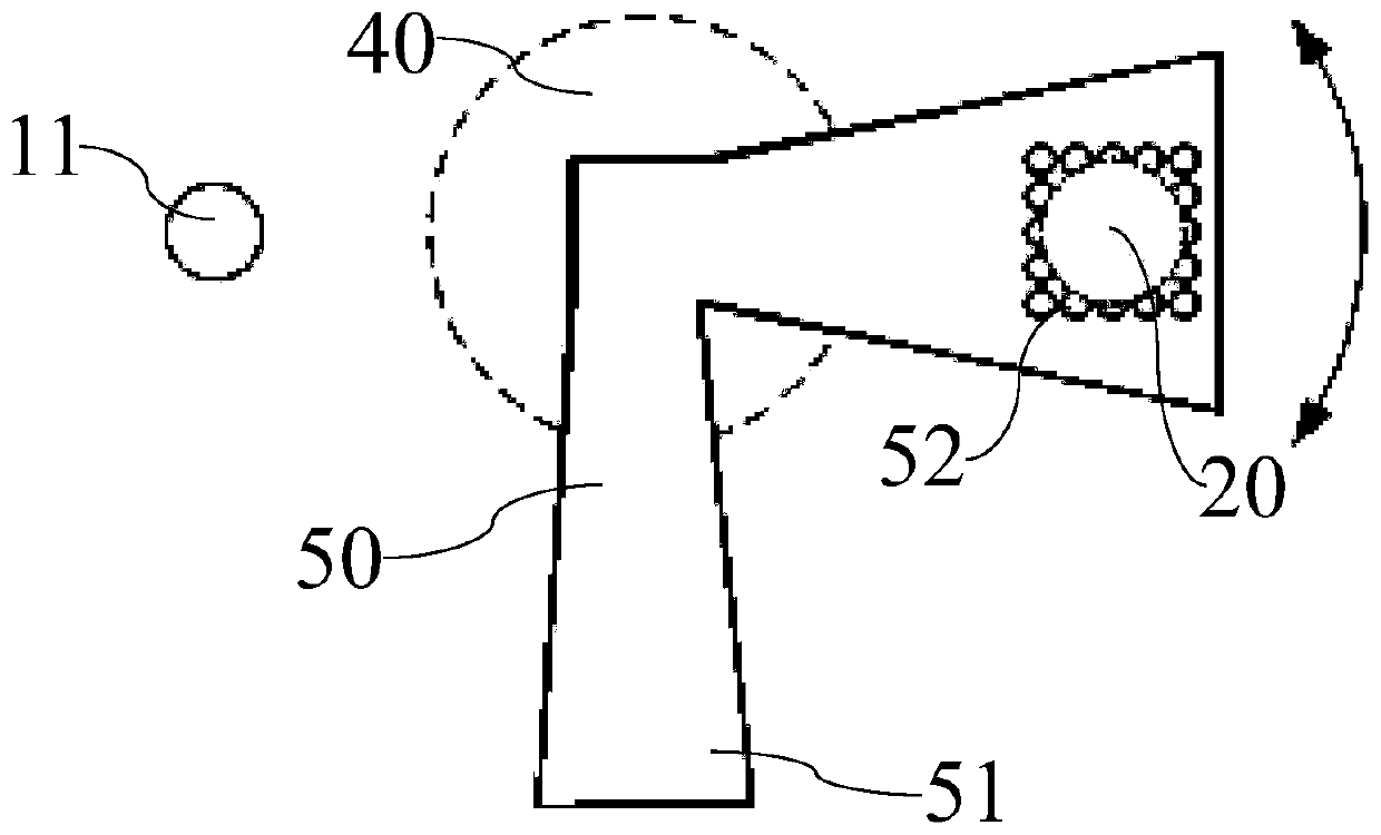 Online measuring device for turbidity of water supply pipe network based on ultrasonic waves