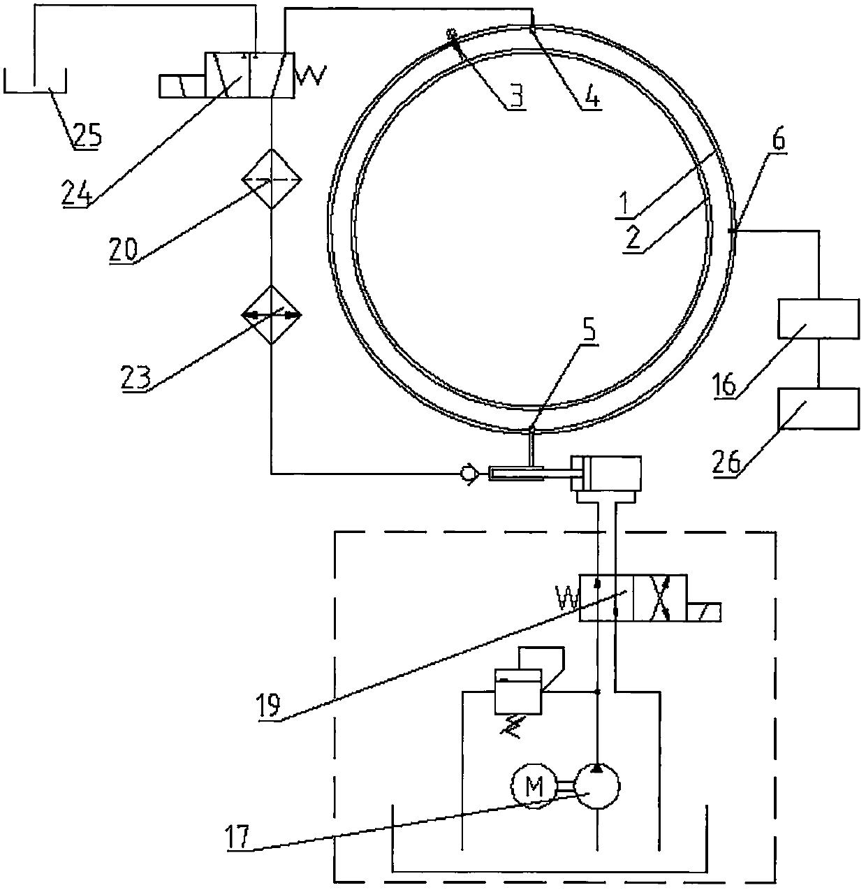 Grease lubrication bearing system