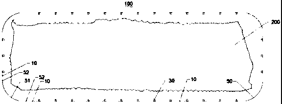 Road construction sound-insulation barrier structure