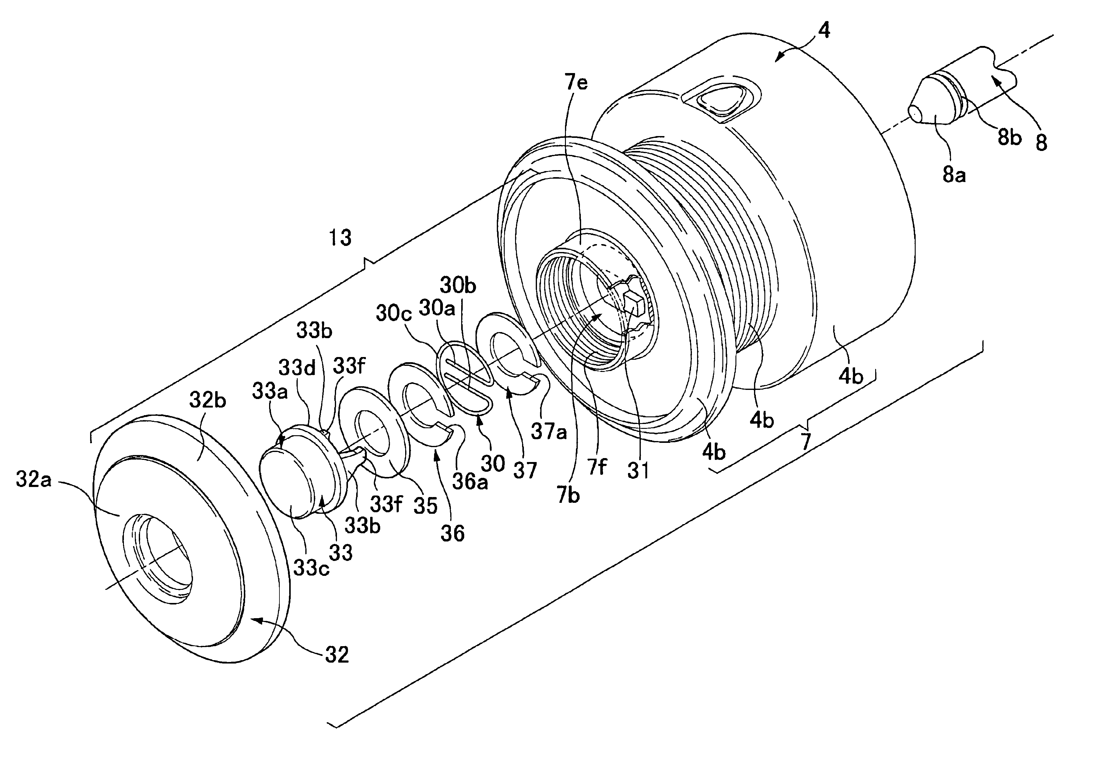 Fishing reel component