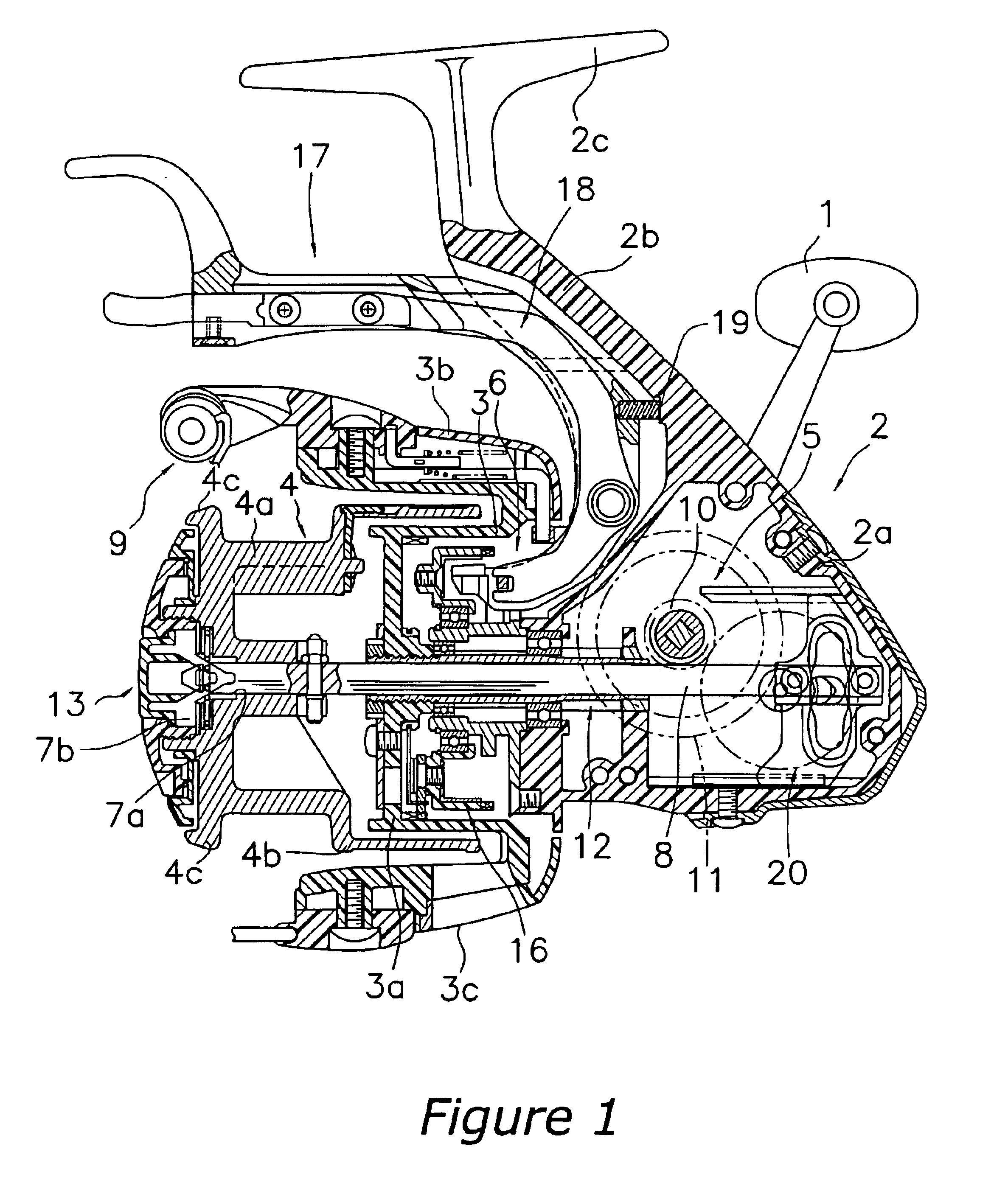 Fishing reel component