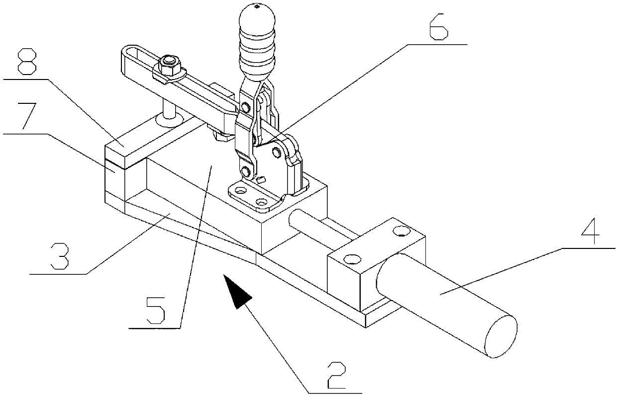 Stretcher and high-precision stretching method for secondary screen printing plate