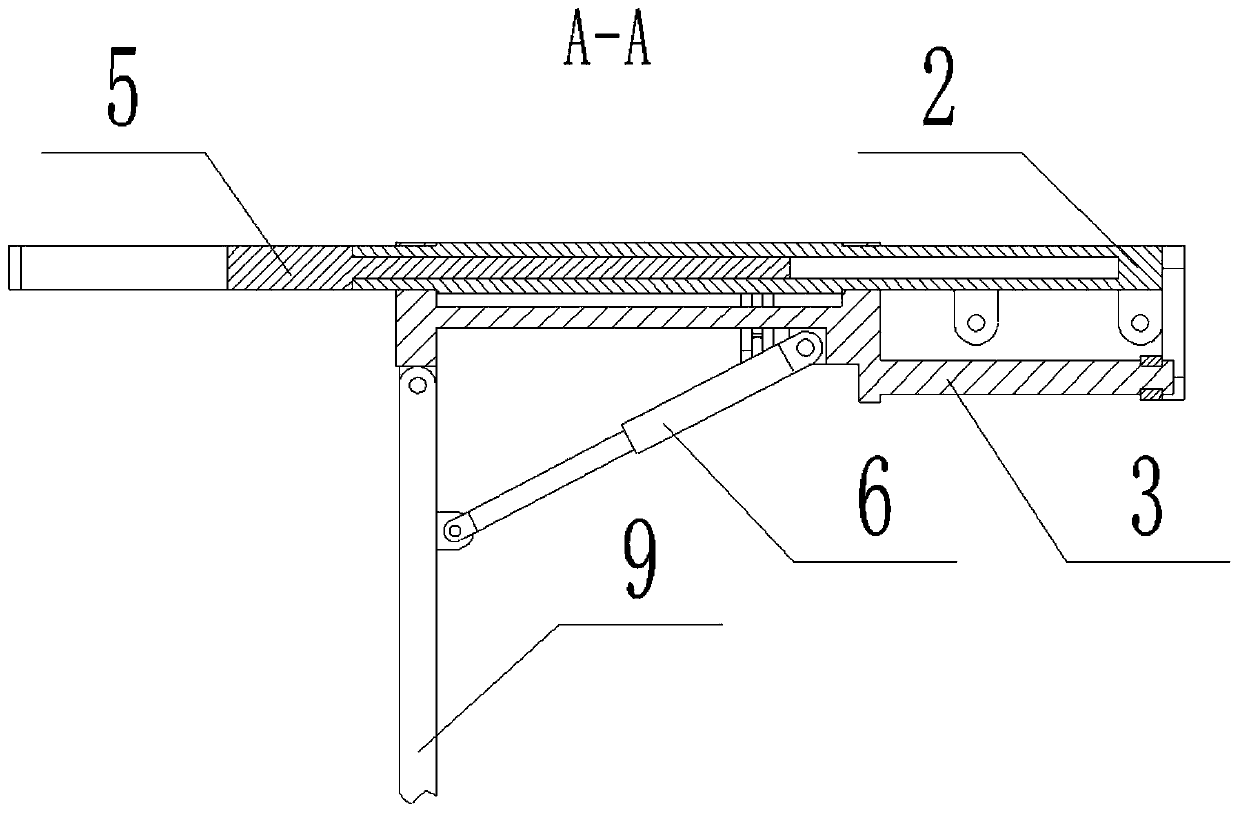 Canopy surface structure of front canopy used for mine excavation