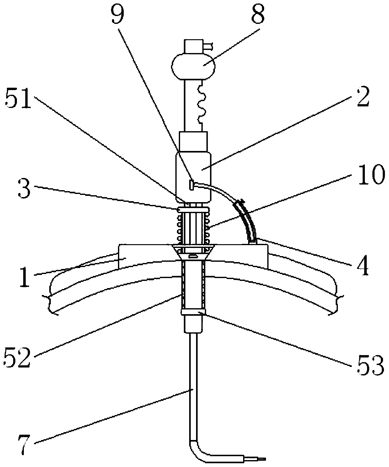 Thoracoscope for thoracic surgery operation