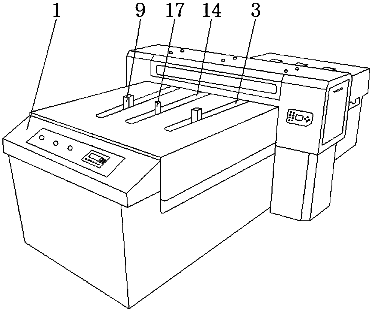 A kind of engraving and printing equipment for the production and manufacture of ceramic products