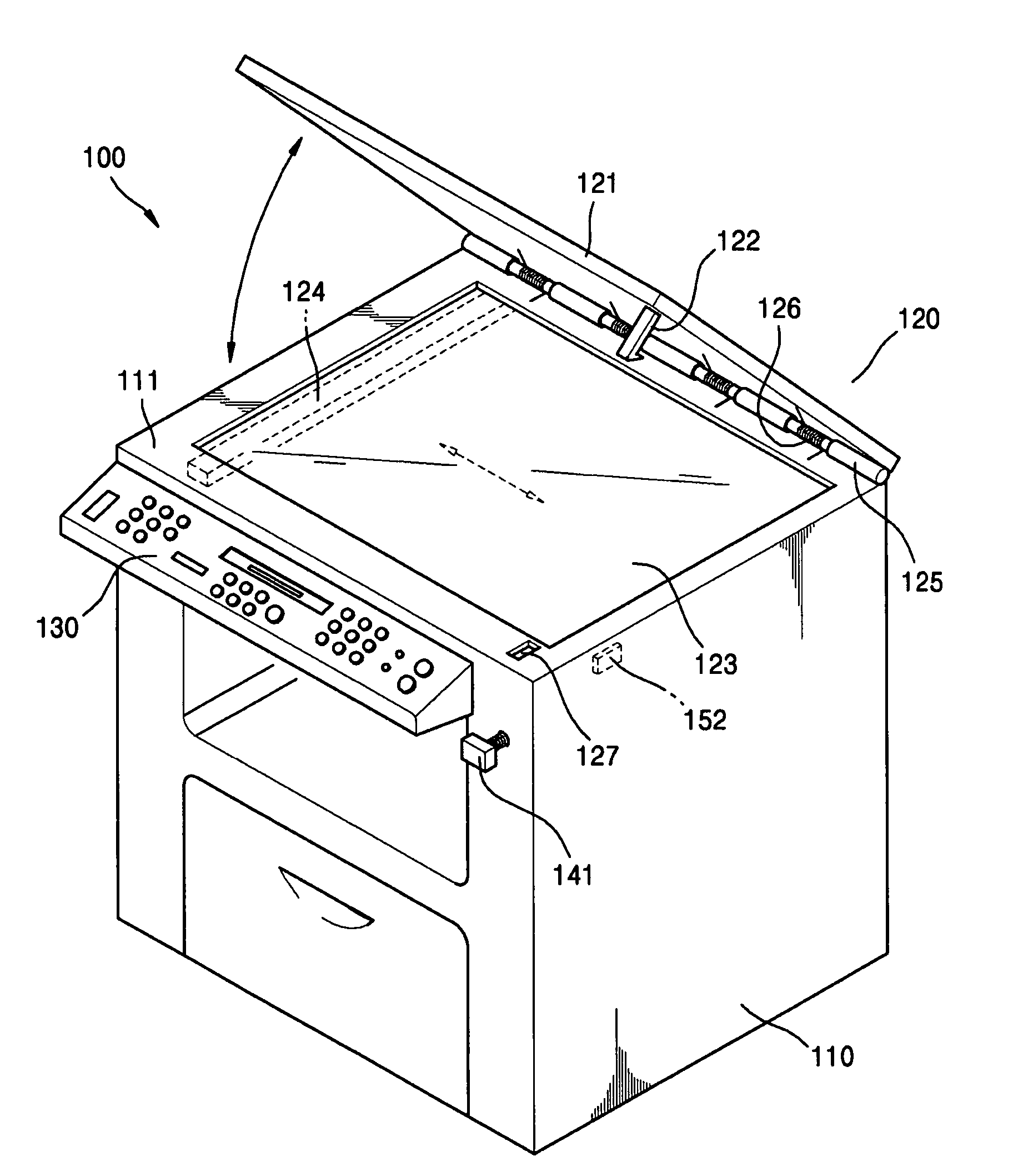 Multi-functional product having a releasing mechanism to activate the opening of a cover relative to a main body