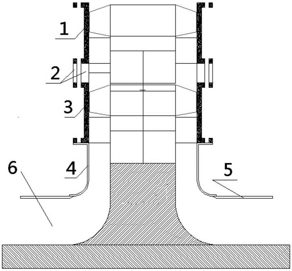 A hovercraft model pad lift fan system