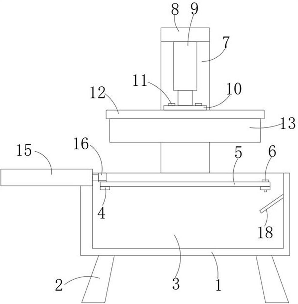 Straight slicing type herbal medicine slicing machine