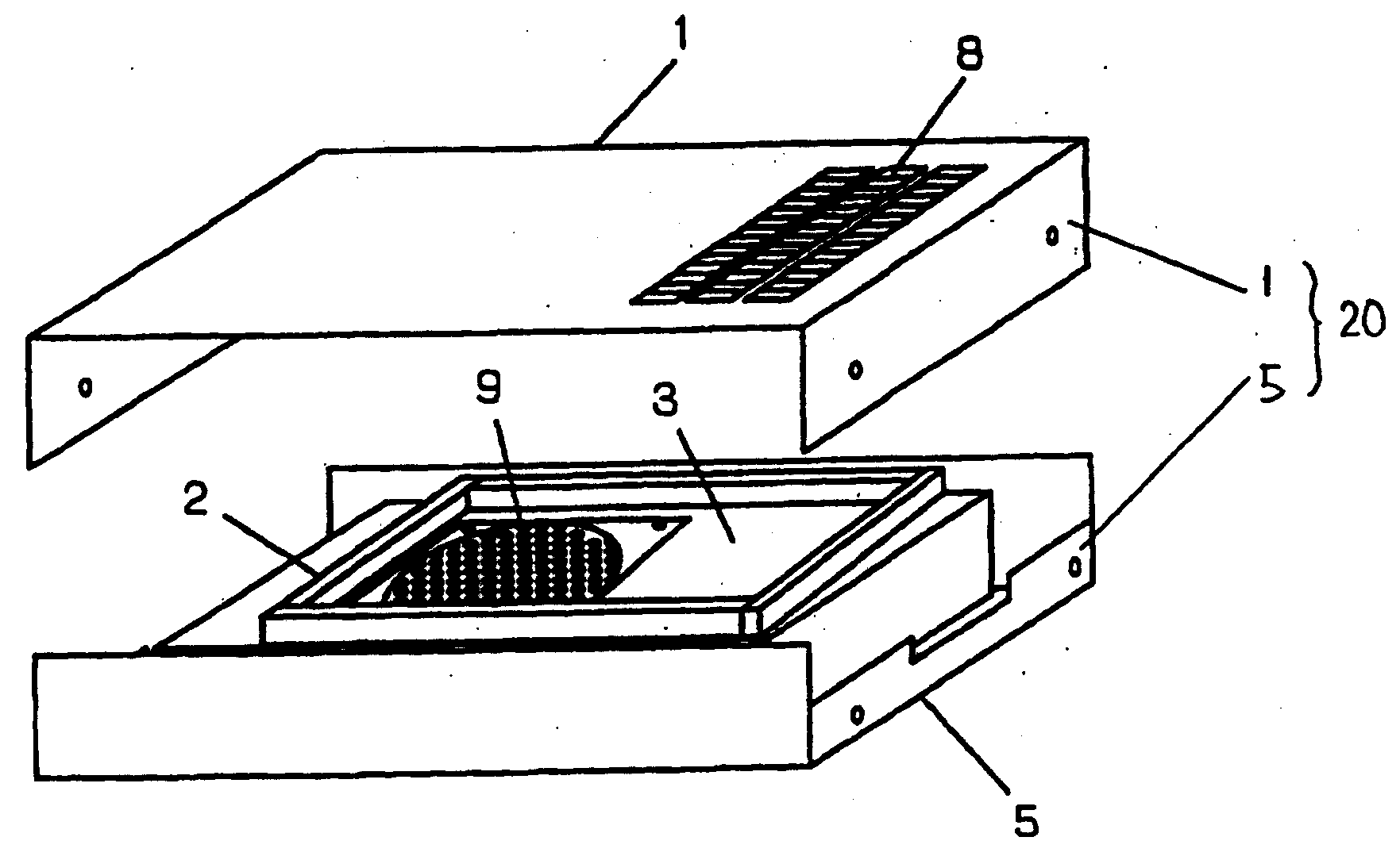 Electronic equipment cooling member