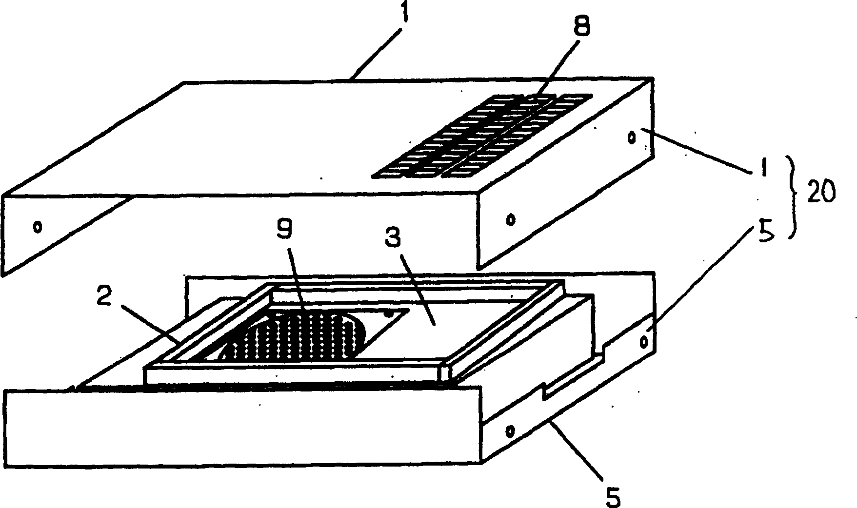 Electronic equipment cooling member