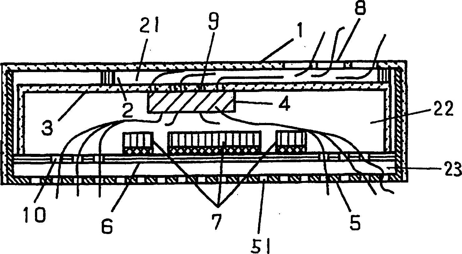 Electronic equipment cooling member