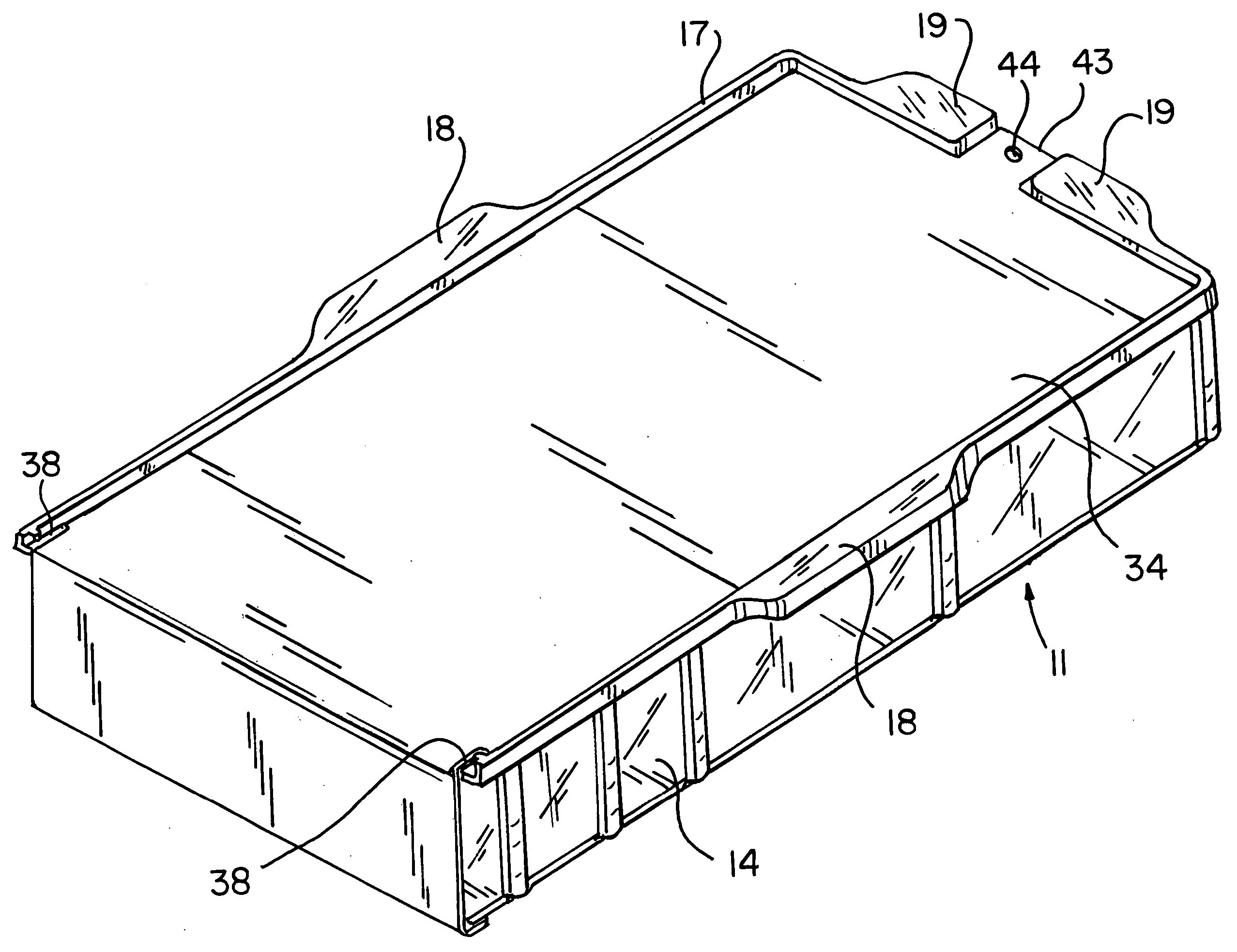 Medical tray and cover apparatus