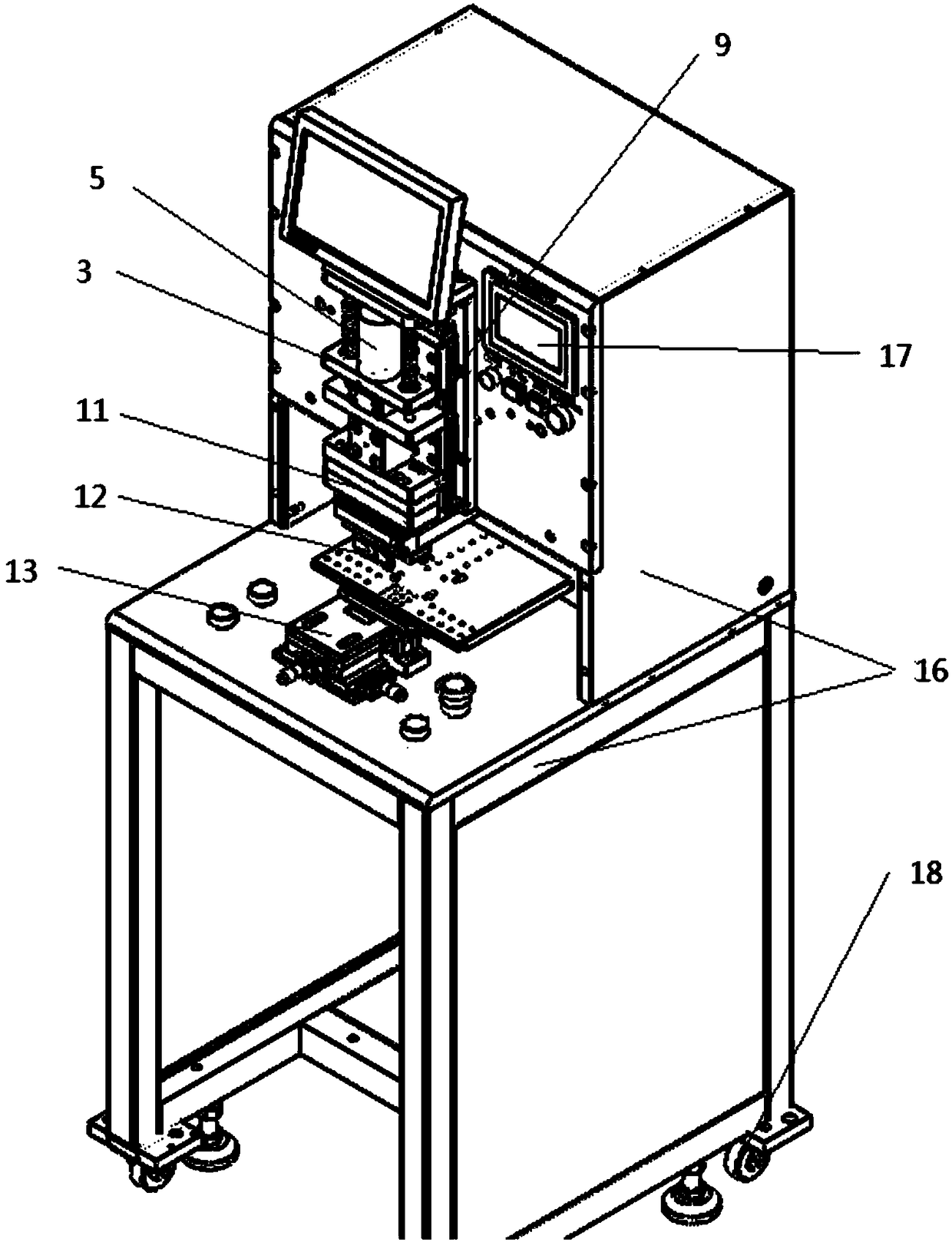 Electric heat press