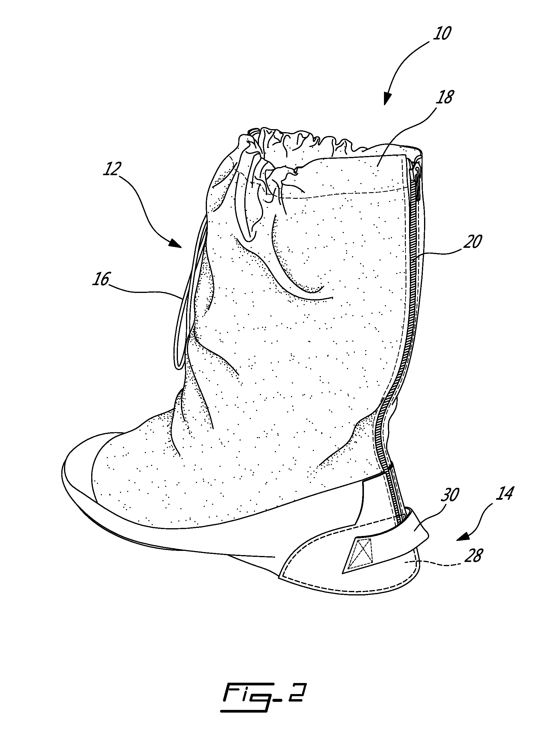 Foldable protective overshoe and method of manufacturing