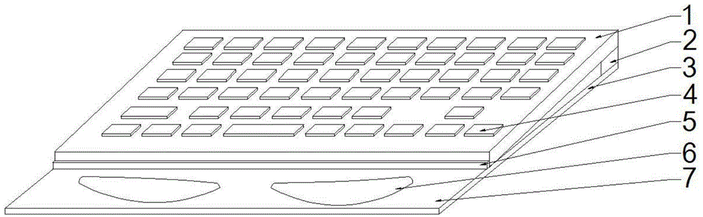 External keyboard of computer