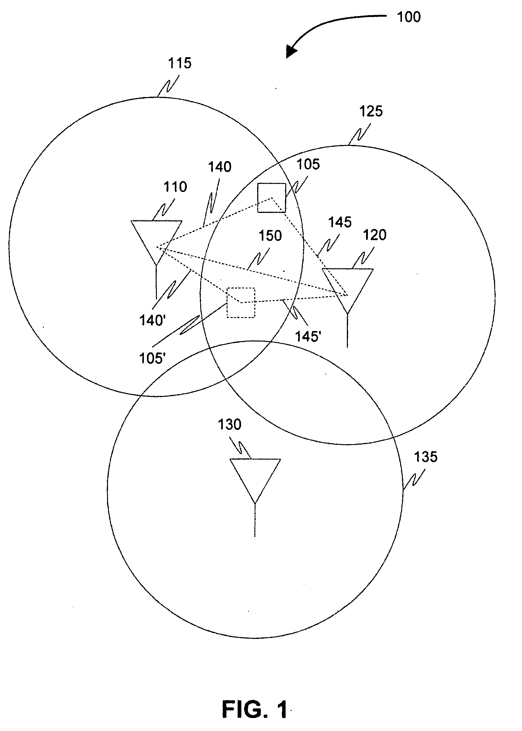 Method and system for hybrid positioning using partial distance information