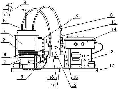 An automatic sampler for petroleum liquid comprehensive samples