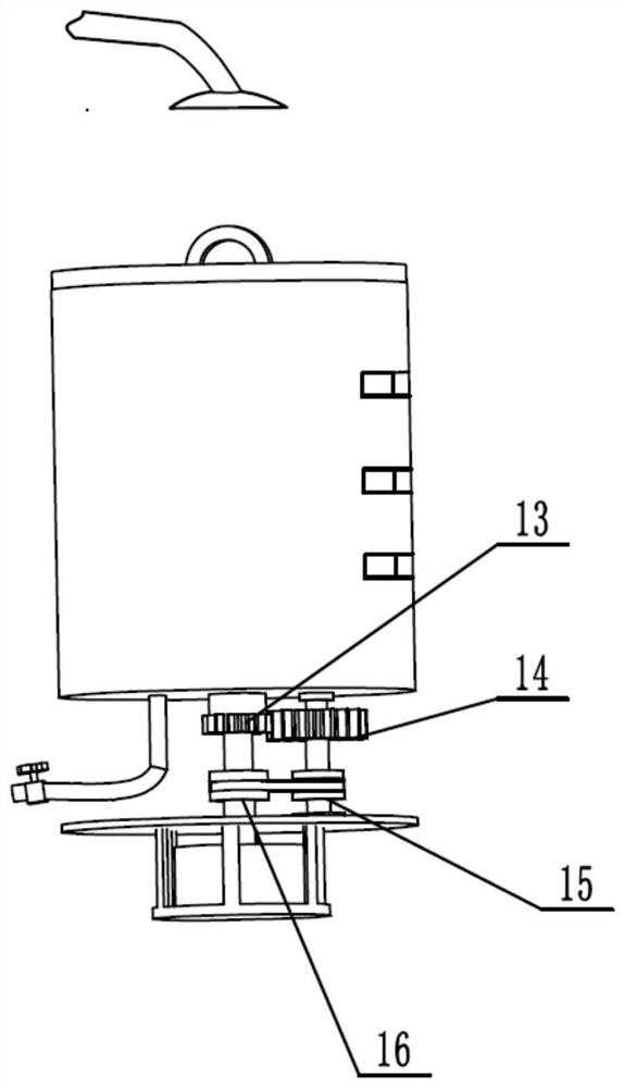 A fresh walnut peeling device