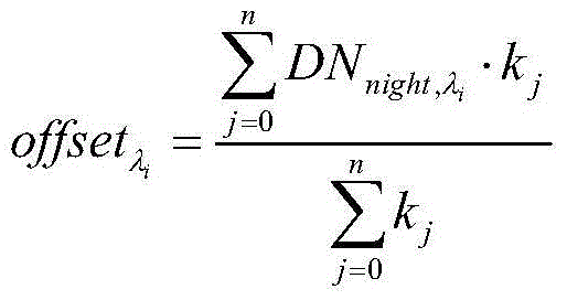 Day and night separation vicarious calibration method for high-definition satellite wide-view filed imager