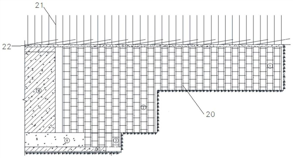 Tunneling construction method suitable for strong permeable unconsolidated stratum of karst subsidence area