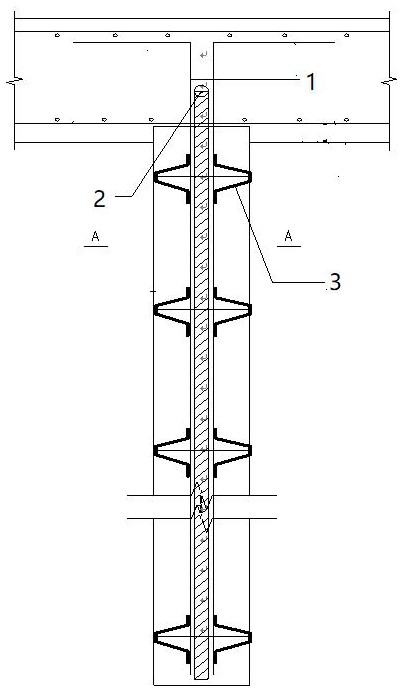 A kind of anti-floating anchor construction method