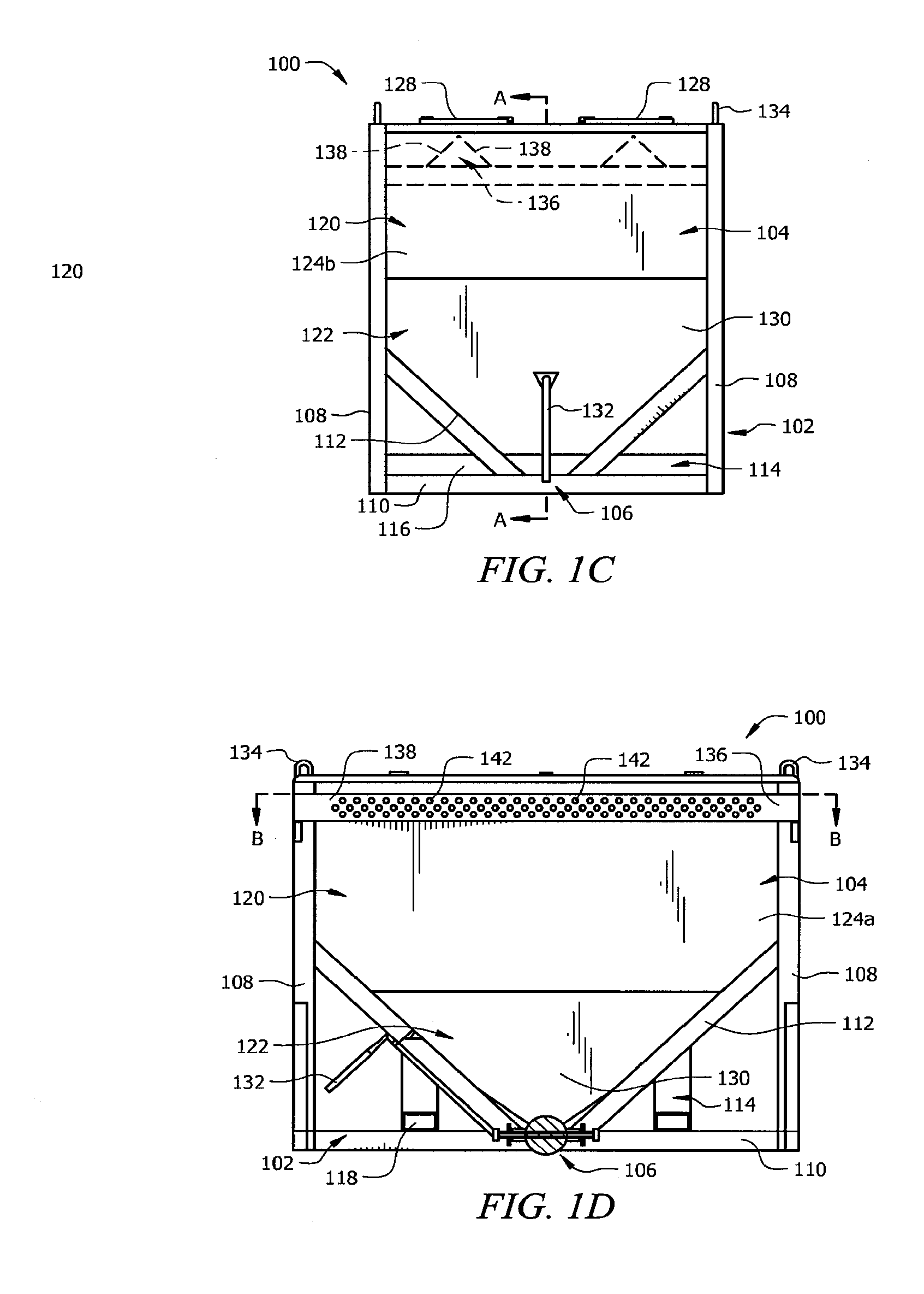 Systems and methods for bulk material storage and/or transport