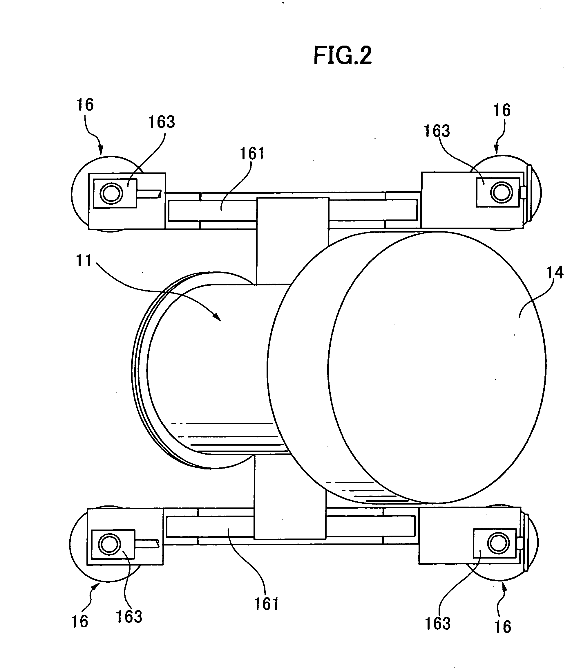 Apparatus for measuring the neuro-magnetic field from a human brain and method for operating the same