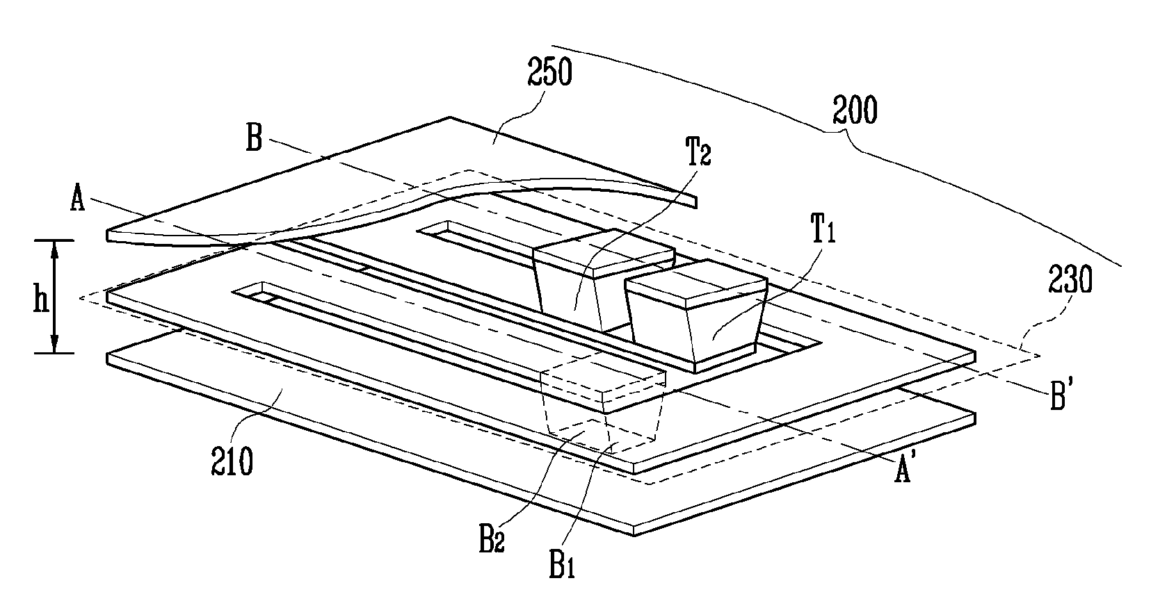 Multilayer-structured bolometer and method of fabricating the same