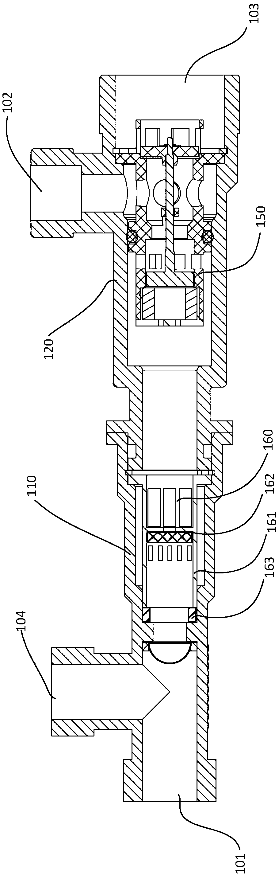 Valve and hot water system thereof